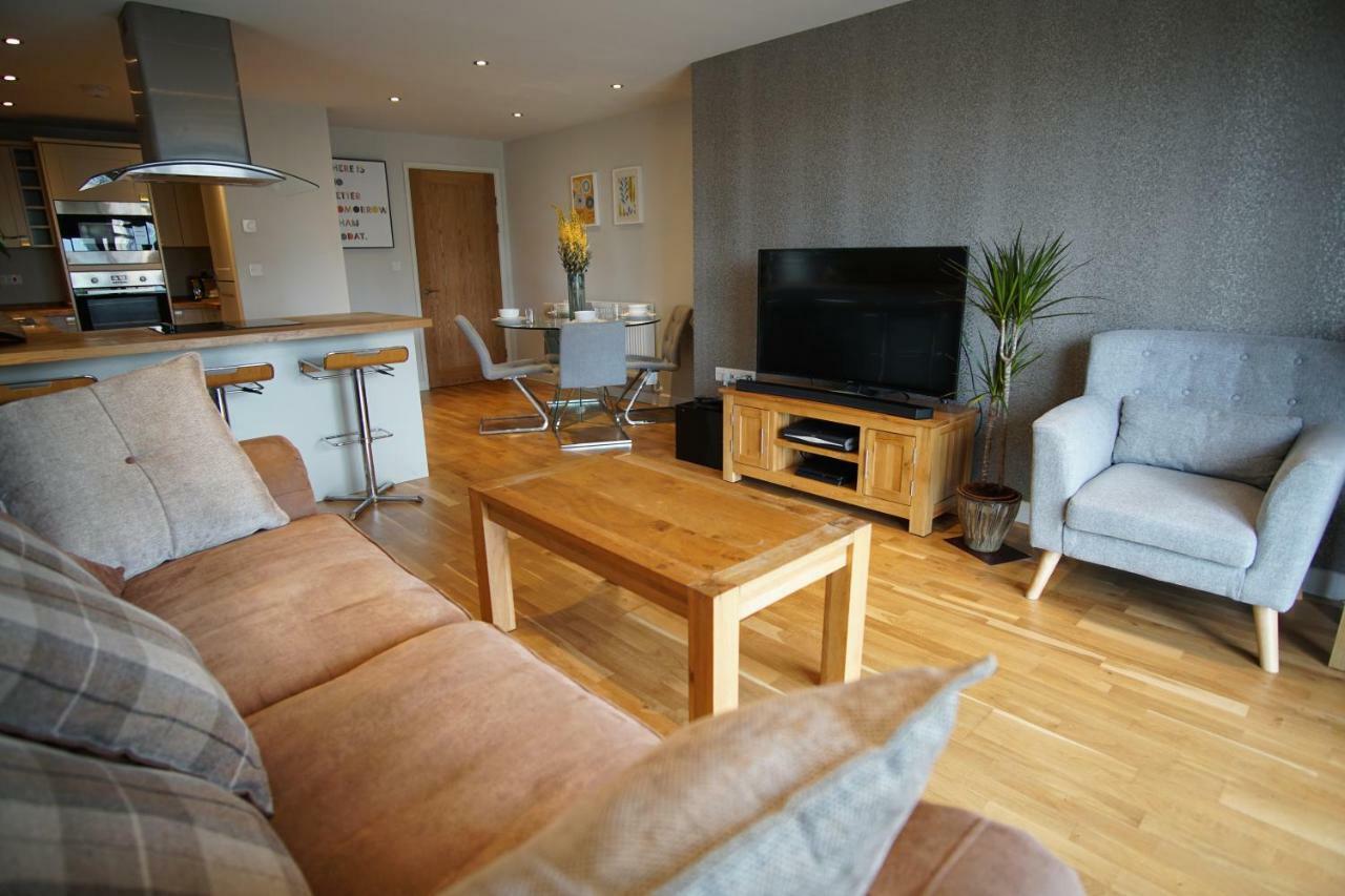 Ferienwohnung Ocean Views 3 New Quay Exterior foto